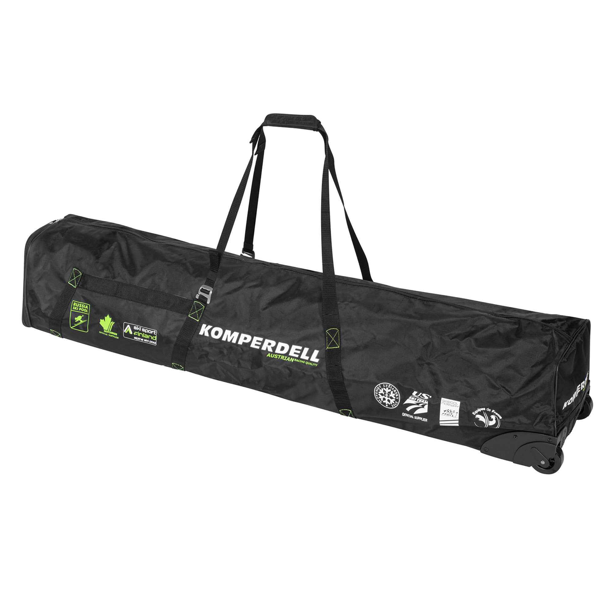 Nationalteam Expandable Pole and Ski Bag with Wheels